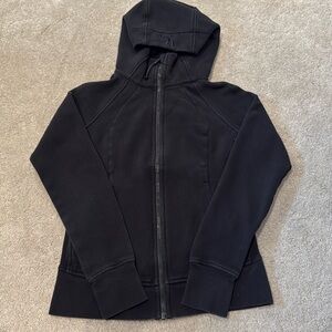 Black Lululemonmon Scuba Hoodie size Small